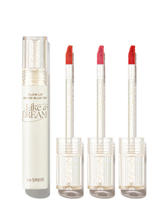 THE SAEM Flow Lip Water Blur Tint #Like A Dream Collection 4.3g Available on Seoulbazaar, your online store for trendy korean products.