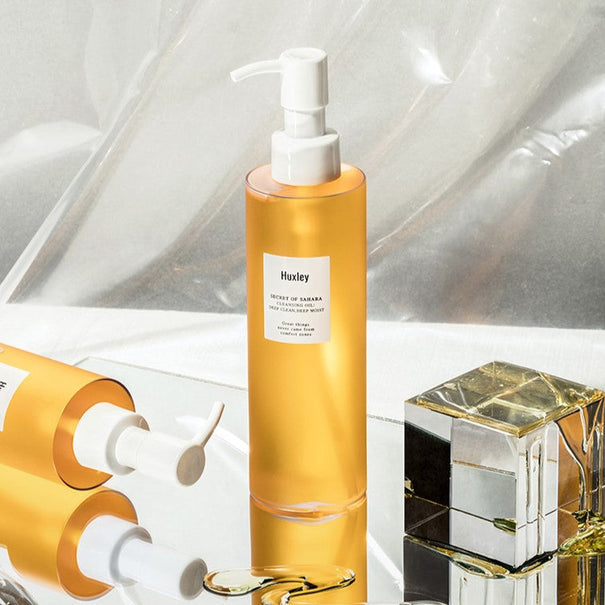 HUXLEY Cleansing Oil Deep Clean, Deep Moist 200ml Available on Seoulbazaar, your online store for trendy korean products.