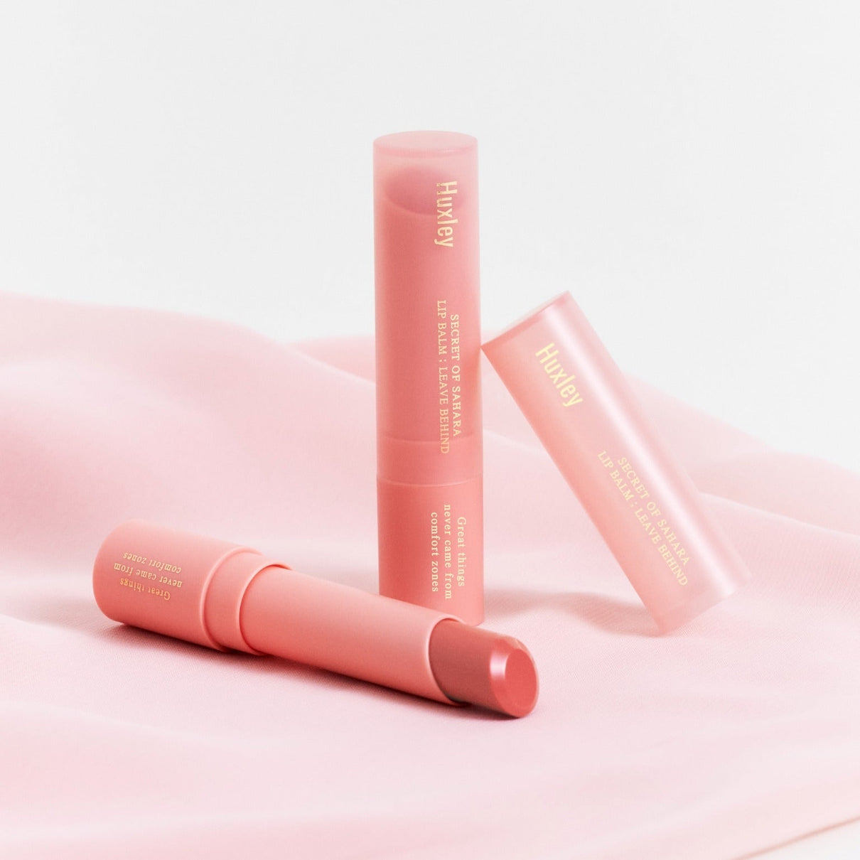 HUXLEY Lip Balm Leave Behide disponible sur Ma petite Coree, ton Eshop 100% K-beauty en direct de Seoul