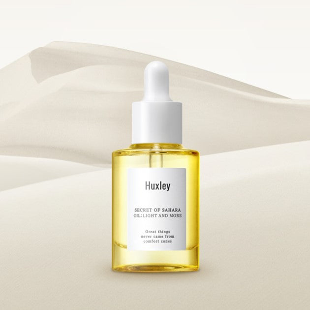 HUXLEY Oil Light and more 30ml Available on Seoulbazaar, your online store for trendy korean products.