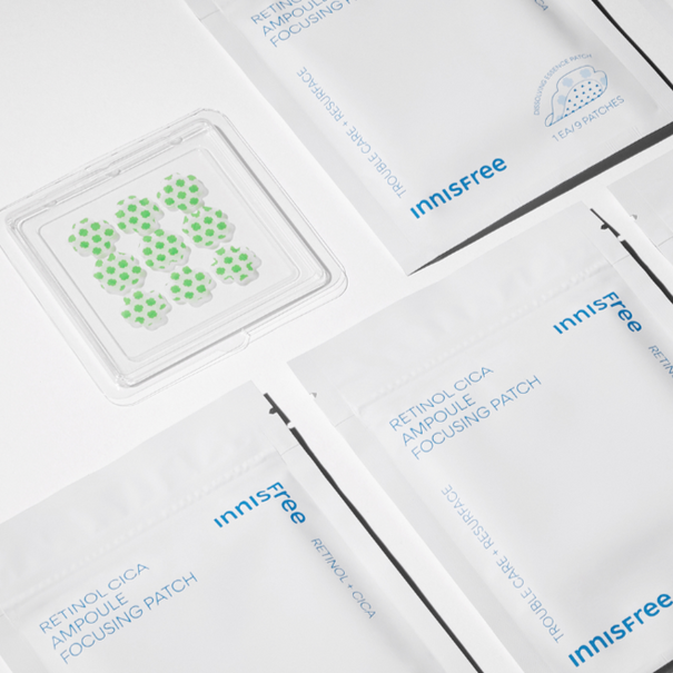 INNISFREE Retinol Cica Ampoule Focusing Patch Available on Seoulbazaar, your online store for trendy korean products.
