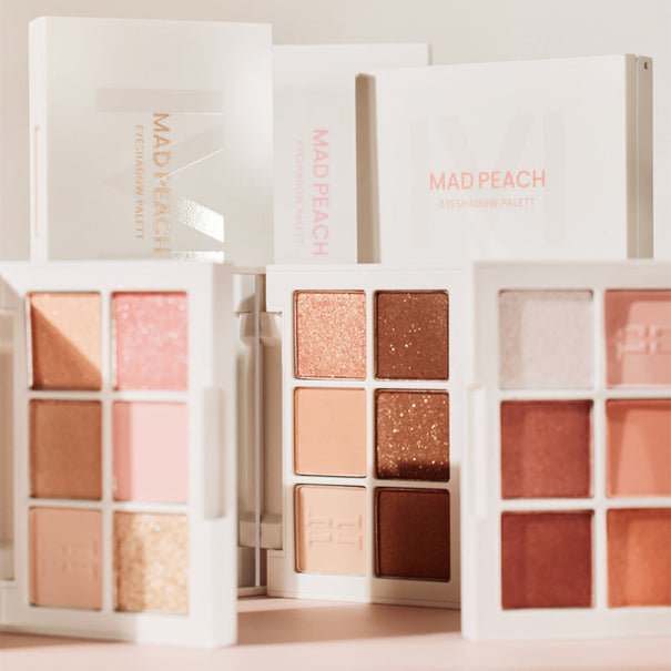 IVI MAD PEACH Daily Mood Eyeshadow Palette Available on Seoulbazaar, your online store for trendy korean products.