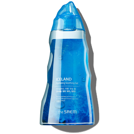 THE SAEM Iceland Hydrating Soothing Gel 300ml Available on Seoulbazaar, your online store for trendy korean products.