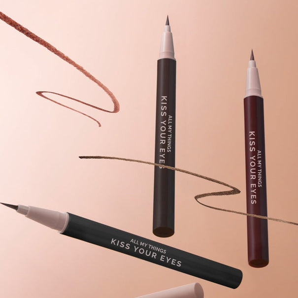 ALL MY THINGS Kiss Your Eyes Super-Fin Eyeliner Available on Seoulbazaar, your online store for trendy korean products.
