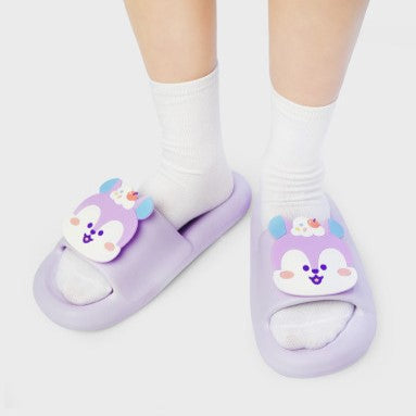 LINE FRIENDS BT21 On The Cloud Edition Slippers Available on Seoulbazaar, your online store for trendy korean products.