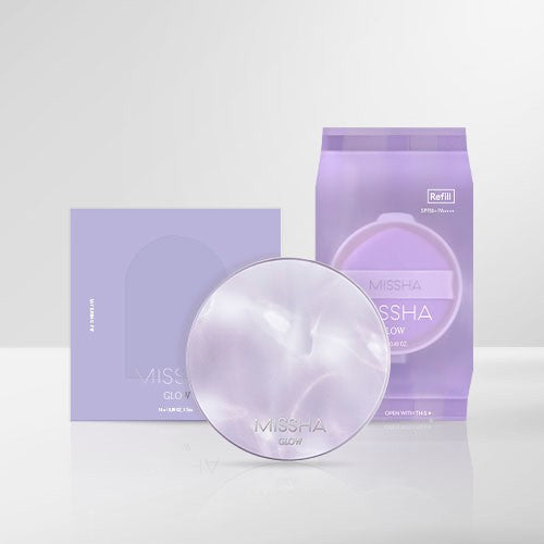 MISSHA GLOW LAYERING FIT CUSHION SET disponible sur Ma petite Coree, ton Eshop 100% K-beauty en direct de Seoul