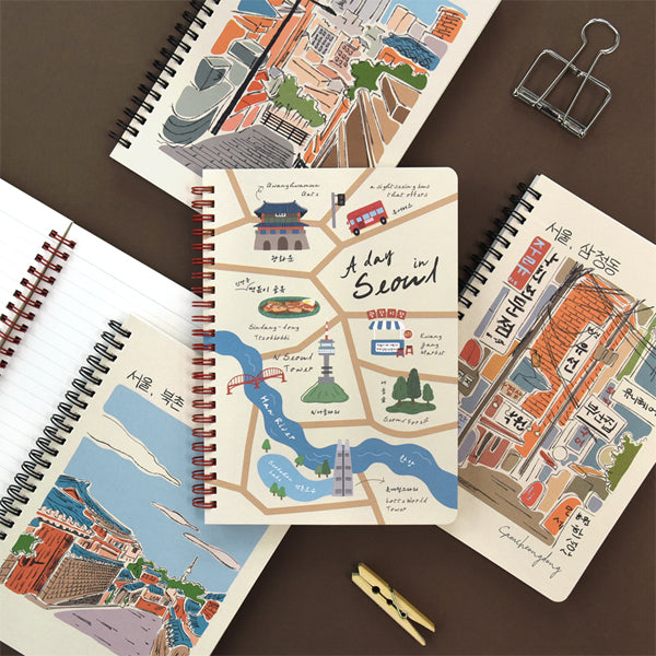 MONOLIKE A5 Spring Line Note Available on Seoulbazaar, your online store for trendy korean products.