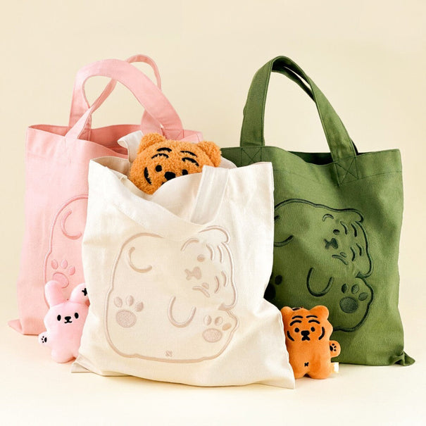MUZIK TIGER Mini Tiger Eco Bag Available on Seoulbazaar, your online store for trendy korean products.