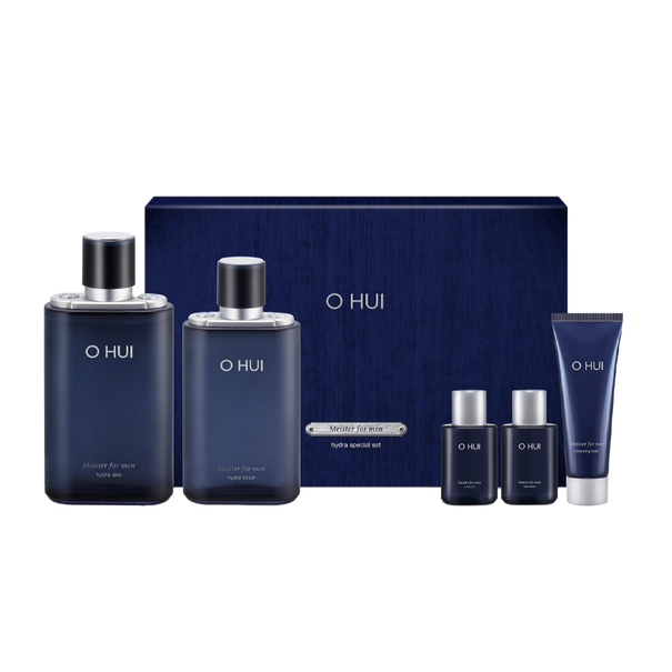 OHUI Meister For Men Hydra Set (Moisturizer, Lotion Cleansing Foam) Available on Seoulbazaar, your online store for trendy korean products.