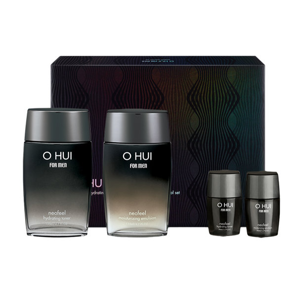 OHUI Meister For Men Neofeel Set (Toner, Emulsion) Available on Seoulbazaar, your online store for trendy korean products.