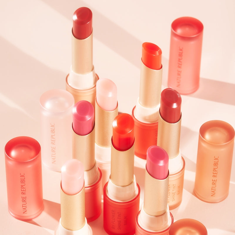 NATURE REPUBLIC By Flower Shine Tint Balm disponible sur Ma petite Coree, ton Eshop 100% K-beauty en direct de Seoul