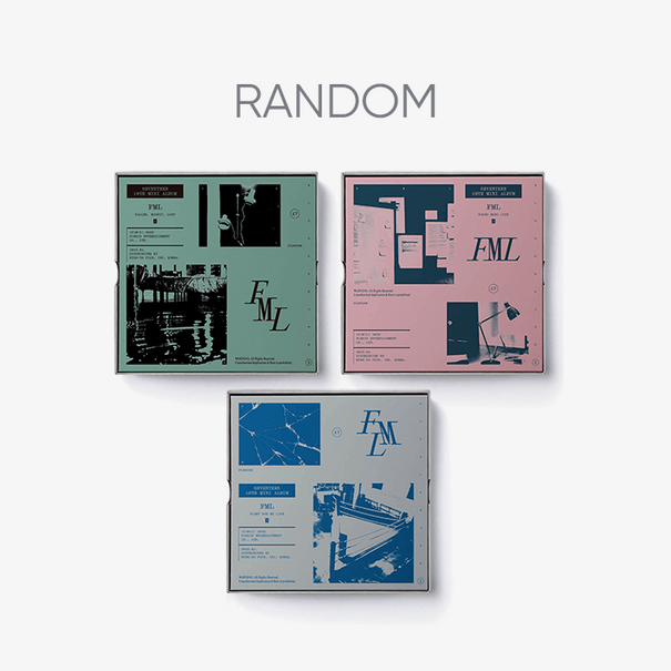 SEVENTEEN 10th Mini Album FML (Random Ver.) Available on Seoulbazaar, your online store for trendy korean products.