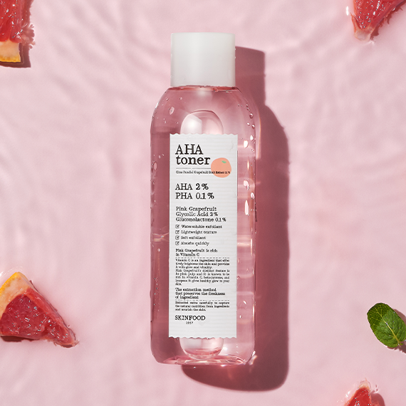 SKINFOOD Pink Grapefruit AHA Toner 200ml