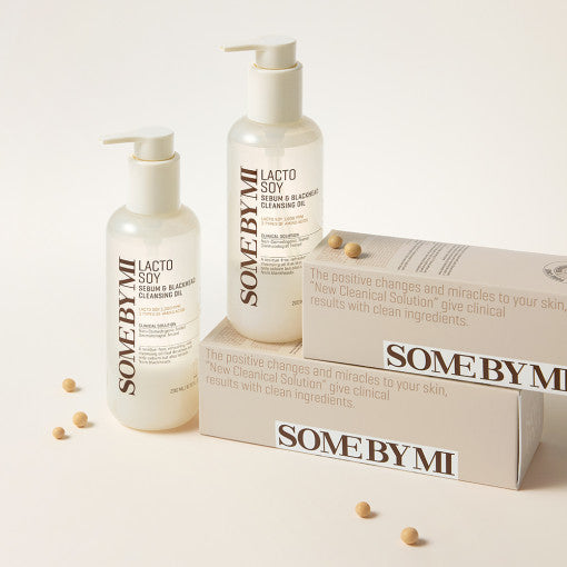 SOME BY MI Lacto Soy Serum & Blackhead Cleansing Oil 200ml Available on Seoulbazaar, your online store for trendy korean products.