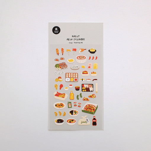 SUATELIER Food Trip #6 Stickers