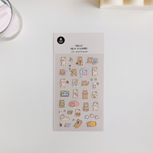 SUATELIER Goyomi & Goyam Stickers