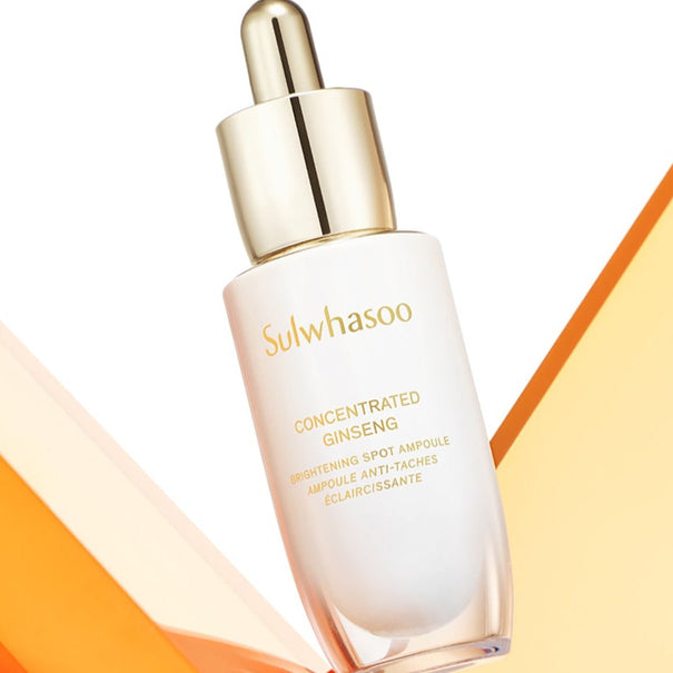 SULWHASOO Concentrated Ginseng Brightening Spot Ampoule 20g Available on Seoulbazaar, your online store for trendy korean products.