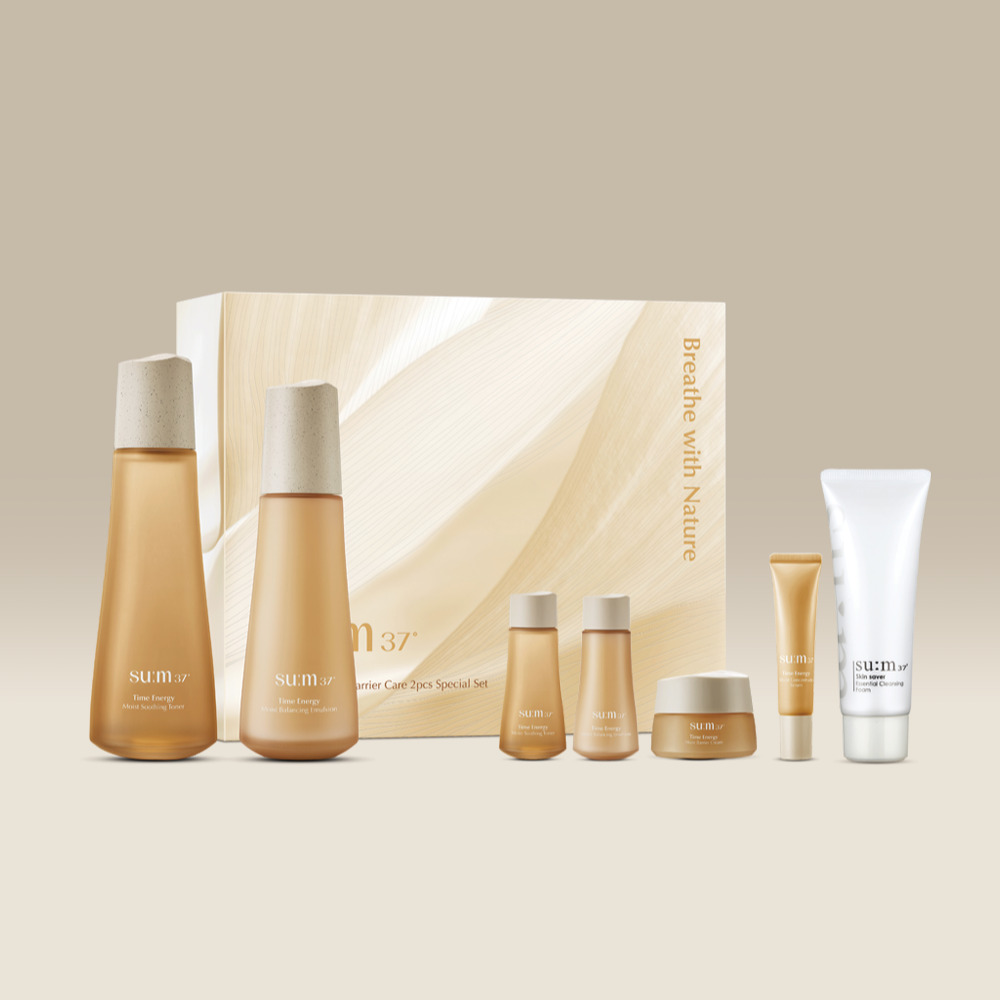 SU:M37 Time Energy Moist Soothing Barrier Care 2-piece set disponible sur Ma petite Coree, ton Eshop 100% K-beauty en direct de Seoul