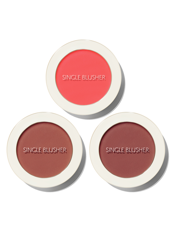 THE SAEM Saemmul Single Blusher (Red) 5g Available on Seoulbazaar, your online store for trendy korean products.