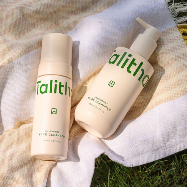 TALITHA KOUM HM+ Barrier Cleanser Duo (Body Cleanser & Face Cleanser) Available on Seoulbazaar, your online store for trendy korean products.