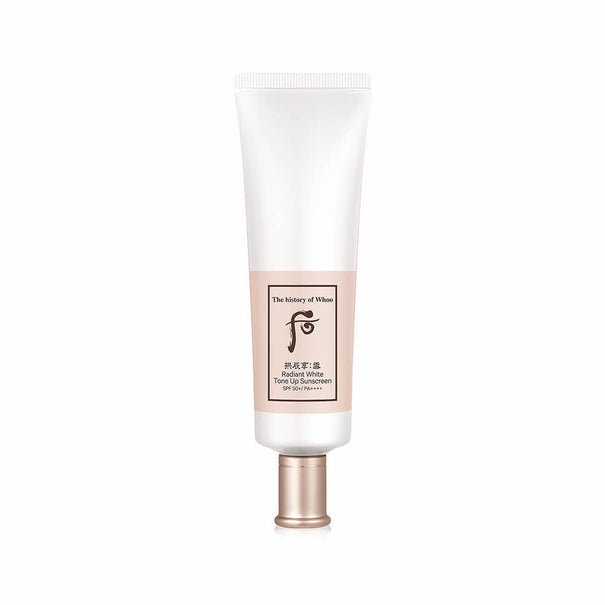 THE WHOO Radiant White Tone-up Sunscreen SPF0+PA++++50ml disponible sur Ma petite Coree, ton Eshop 100% K-beauty en direct de Seoul