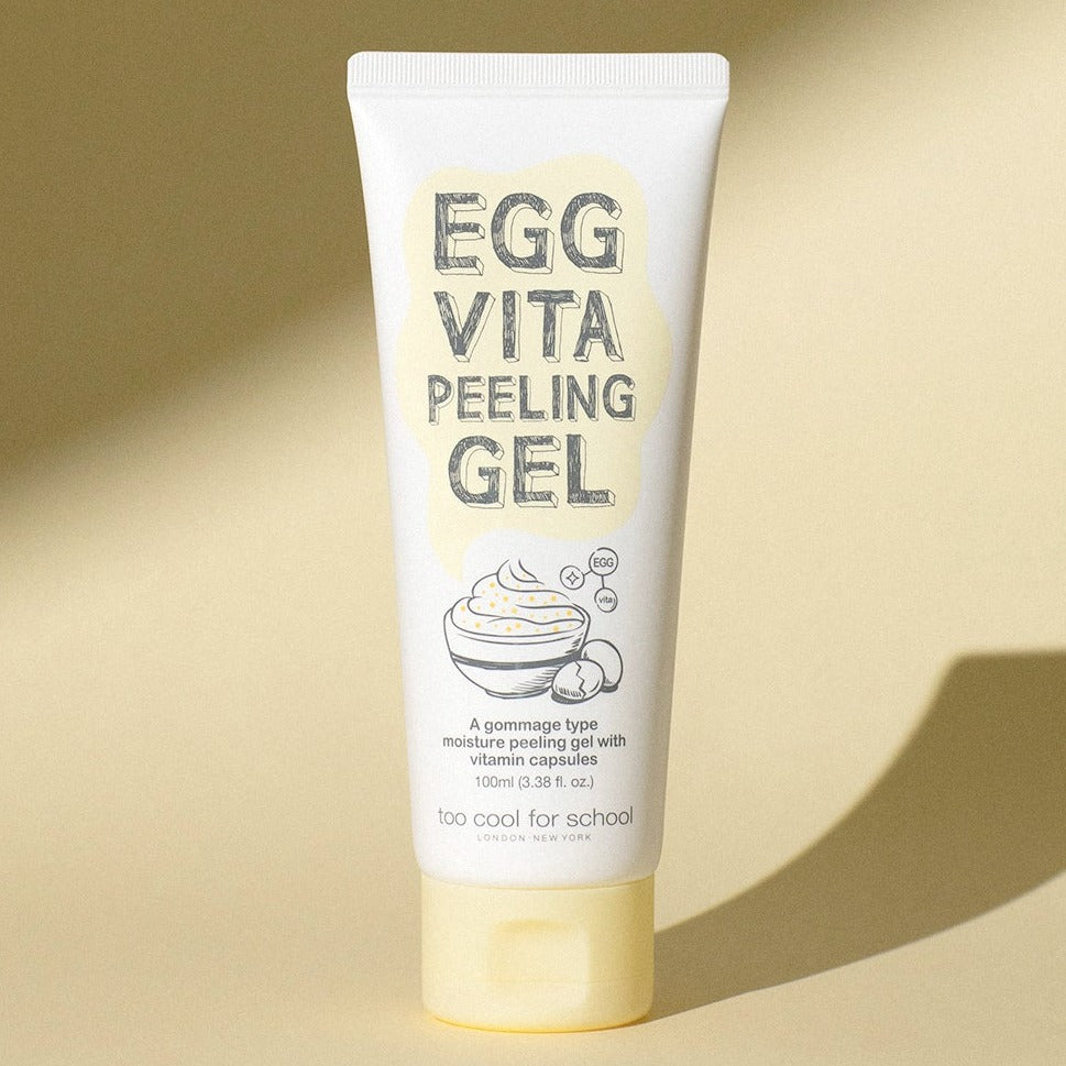 TOO COOL FOR SCHOOL Egg Vita Peeling Gel 100ml Available on Seoulbazaar, your online store for trendy korean products.