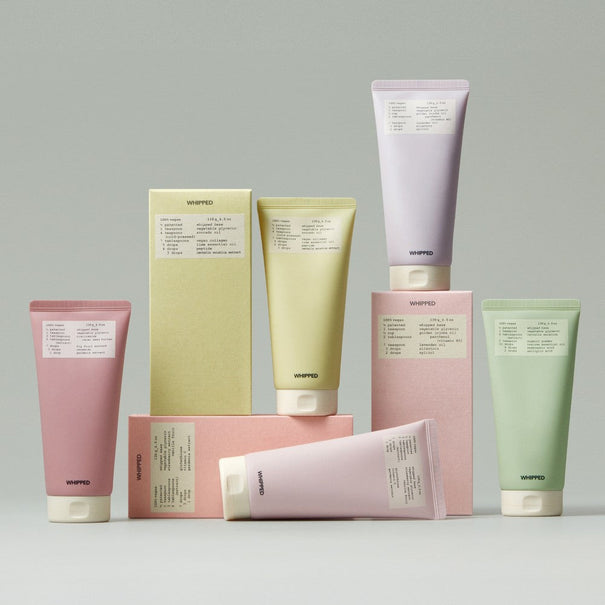 WHIPPED Vegan Pack Cleanser Tube 130ml Available on Seoulbazaar, your online store for trendy korean products.