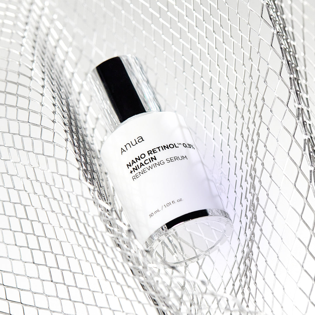 ANUA Nano Retinol + Niaci Renewings Serum 30ml Available on Seoulbazaar, your online store for trendy korean products.