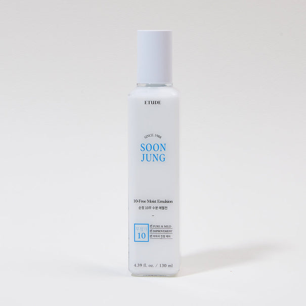 ETUDE SoonJung 10 Free Moist Emulsion 130ml Available on Seoulbazaar, your online store for trendy korean products.