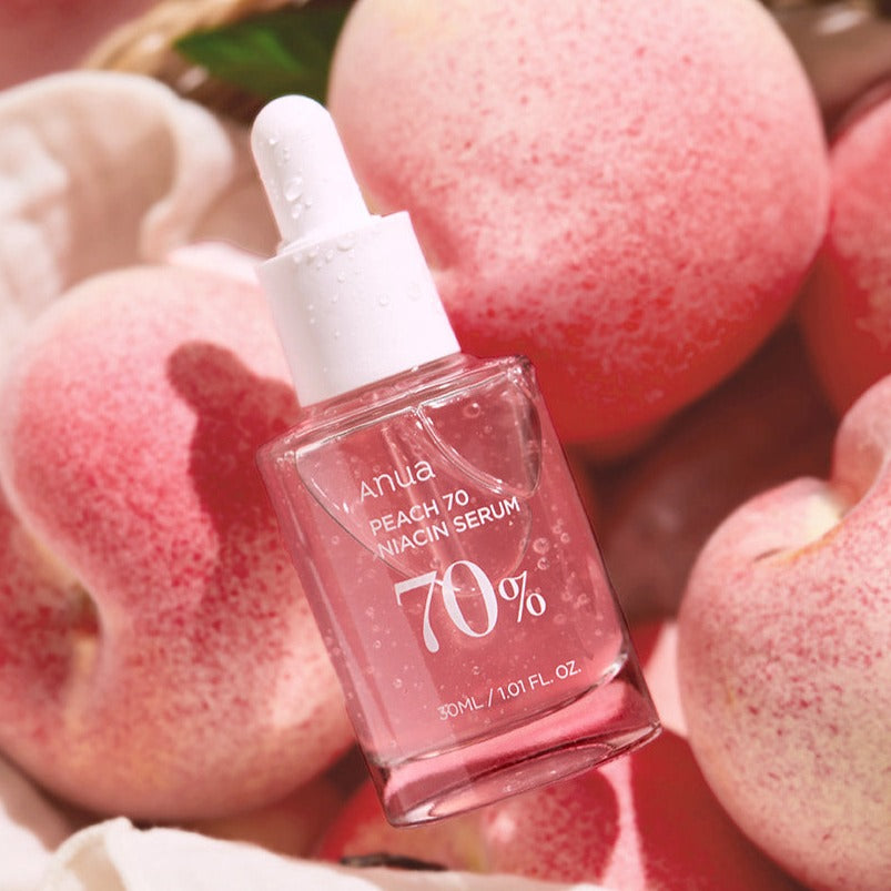 ANUA Peach 70 Niacin Serum 30ml Available on Seoulbazaar, your online store for trendy korean products.